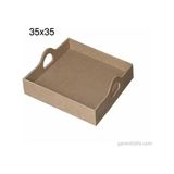 Hobi-Art T 681 Ahşap Dekoratif Tepsi Obje