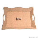 Hobi-art T 709 Ahşap Dekoratif Tepsi Obje