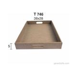 Hobi-Art T 746 Ahşap Dekoratif Tepsi Obje