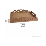Hobi-Art T 753 Ahşap Dekoratif Tepsi Obje