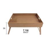 Hobi-Art T 758 Ahşap Dekoratif Tepsi Obje