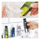Hobi Bahçem Buffer® 3 Fonksiyonlu Pratik Şişe Temizleme Fırçası Mutfak Banyo Araç Için Çok Amaçlı Fırça