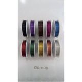 hobi dünyası evim 1 Adet 0.3 Mm Çiçek Teli Bükülebilir Metal Tel (~20 Metre) - Gümüş