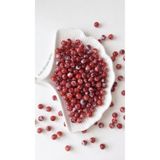 hobi dünyası evim 100 Adet 8 mm Ebruli Mermer Desenli İnci Serisi 2 Renkli Takı Tesbih Bileklik Kolye Çanta Aksesuar Charm Yapım Boncuğu - Bordo Beyaz Boncuk