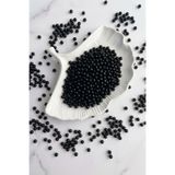 hobi dünyası evim 5 mm 50 Gram Siyah İnci Boncuk Takı ve Aksesuar Süsleme Charm Amigurumi Çiçek Yapımı Nikah Malzemesi Tekstil Süsleme El İşi Malzemesi
