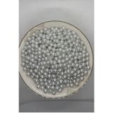 hobi dünyası evim 8 mm 25 Gram Beyaz İnci Boncuk Plastik Takı Aksesuar Bileklik Tesbih Telefon charm Çanta Malzemesi