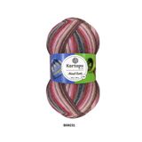 hobi dünyası evim Kartopu Ak-soft Batik Ebruli Karışık Renkli Örgü İpi (Renk : B59231 Batik)