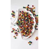 hobi dünyası evim Yassı Silindir Ahşap Ufo Boncuk Karışık Renkli Bileklik Kolye Amigurumi Hobi Charm Malzemesi- Renk : Ahşap Yassı Silindir 8 mm 10 Gram