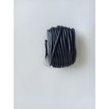 Hobi Durağı 1.5 mm Kalınlığında Mumlu Kore Ip 2,5 Metre (Takı ve Makrome Bileklik ,kolye Ipi) - Lacivert