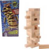 Hobi Eğitim Dünyası Ahşap Kule Denge Oyunu Jenga %100 Ahşap
