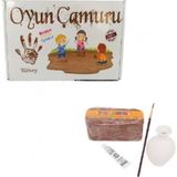 Hobi Eğitim Dünyası Kil Oyun Çamuru (çamur, Vazo, Boya Ve Fırça) Oyun Seti