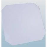 Hobi Erdl 90268 Dekoratif Kutu Çokgen Klipsli Ahşap Mdf Beyaz Lake Boya El Yapım