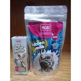 Hobi Kitten Milk Yavru Kediler İçin Süt Tozu 200Gr +100 Ml Biberon