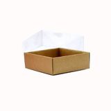 HOBI Kraft Renkli Asetat Kutu 10 adet 8x8x3 cm