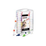 Hobi Market Art Acrylic Duo Marker Çift Uçlu Su Bazlı Akrilik Boyama Markörü Seti 24 Renk