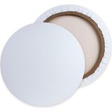 Hobi Market Art Profesyonel Yuvarlak Tuval 40 cm (Arkadan Zımbalı)