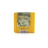 Hobi Market Art Sketchbook Sert Kapak Eskiz Çizim Defteri 140 Gr. 12X12 Cm. 80 Yp. Sarı
