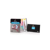 Hobi Market Art Tablet Sulu Boya Seti 36 Renk Metal Kutu + Fırça ve Kağıt Hediyeli