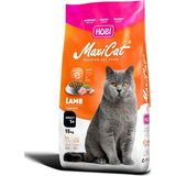 Hobi Maxicat Kuzu Etli Yetişkin Kedi Maması 15Kg