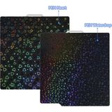 Hobi Mekatronik Bambu Lab X1 P1P A1 Çift Taraflı Peh Heart-Peh Waterdrop Kaplı Yay Çeliği TABLA-257X257MM - 1 Adet