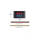 Hobi Mekatronik DC 100V 10A Dijital Voltmetre Dijital Ampermetre