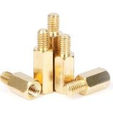 Hobi Mekatronik M3X20MM Pirinç Dişi-Erkek Elektronik Kart Yükseltici-Aralayıcı-Spacer-Distans(Standoff)-10 Adet - 1 Adet