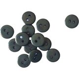 Hobi Reyon 10 Adet 10 mm Yuvarlak Düğme (Koyu Yeşil) - -