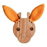 Hobi Reyon Amigurumi Zürafa Diş Kaşıyıcı - Sarı