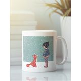 Hobi Shop Beyaz Kupa Bardak Yeniyıl Yılbaşı - 300 cc