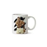 Hobi Shop Muhammed Ali 3 Beyaz Porselen Kupa Bardak