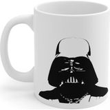 Hobi Shop Star Wars Darth Vader Baskılı Kupa Bardak - Beyaz - 300 cc