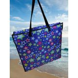 Hobi Store Katlanabilir Çanta Şezlong ( Blue Star )