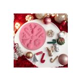 HOBİ YAP Noel Minik Objeler 1 Taş Tozu,Mum,Sabun,Epoksi, Seramik,Şeker Hamuru Kalıbı