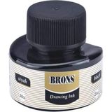 HOBI24 Brons BR-317 Çini Mürekkebi 20CC - Siyah - 41 Delft Blue
