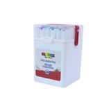 hobi24 GLOBOX ÇİFT UÇLU KEÇELİ KALEM 36 LI