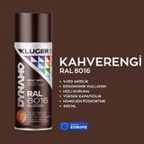 Hobi24 Kluger Dynamo Sprey Boya 400ML - Kahverengi 8016