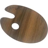 Hobi24 Tuvval Ahşap Oval Palet 20 x 30 cm