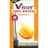 Hobi24 Visser Toz Gıda Boyası 9 Gram - Turuncu