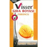 hobi24 Visser Toz Gıda Boyası Turuncu G.b