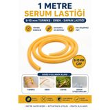 Hobialem 1 Metre Serum Lastiği, 8-10 mm Turnike Dren Lastiği, Sapan Lastiği