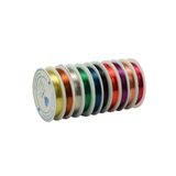 Hobialem 10 Adet Alüminyum Tel 1 mm Kalınlık 10 Farklı Renk Metal Tel