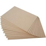 Hobialem 10 Adet, Duralit, 35X50 Cm, Mdf, Ahşap Levha, 3 Mm, Resim Altlığı - Genel