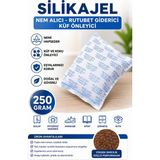 Hobialem 250 gr Silikajel Nem Alıcı Rutubet Giderici Küf Önleyici Silika Jel Desiccant - 1 Adet