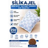 Hobialem 250 Gr Silikajel Nem Alıcı Rutubet Giderici Küf Önleyici Silika Jel Desiccant