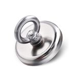 Hobialem 36Mm Süper Güçlü Magnet Fishing Neodyum Pot Mıknatıs, Kurtarma Mıknatısı