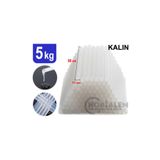 Hobialem 5 Kg, Kalın Silikon, Sıcak Mum Silikon, 1.Kalite, Çubuk Silikon