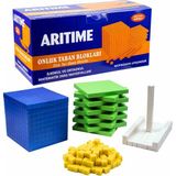 Hobialem Arıtime Onluk Taban Blokları Renkli Bloklar Matematik Materyali Birlik Onluk Yüzlük
