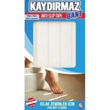 Hobialem Kaydırmaz Bant, Banyo, Küvet, Duşakabin, Islak Zemin, Yer Kaydırmazlık Şeritleri, 10 Adet, Yapışkan