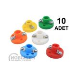 Hobialem Mini Duy Ampul Duyu 10 Adet Çok Renkli Plastik 8.5 mm Çapında