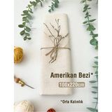 Hobianna Amerikan Bezi - Punch Nakış, Dikiş Kumaşı (100X220CM, Orta Kalınlık) - 1 m - 220 cm